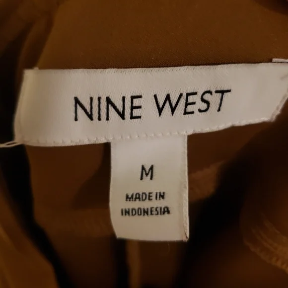 Nine West Women's Tan Soft Dress Pants - Picture 6 of 9